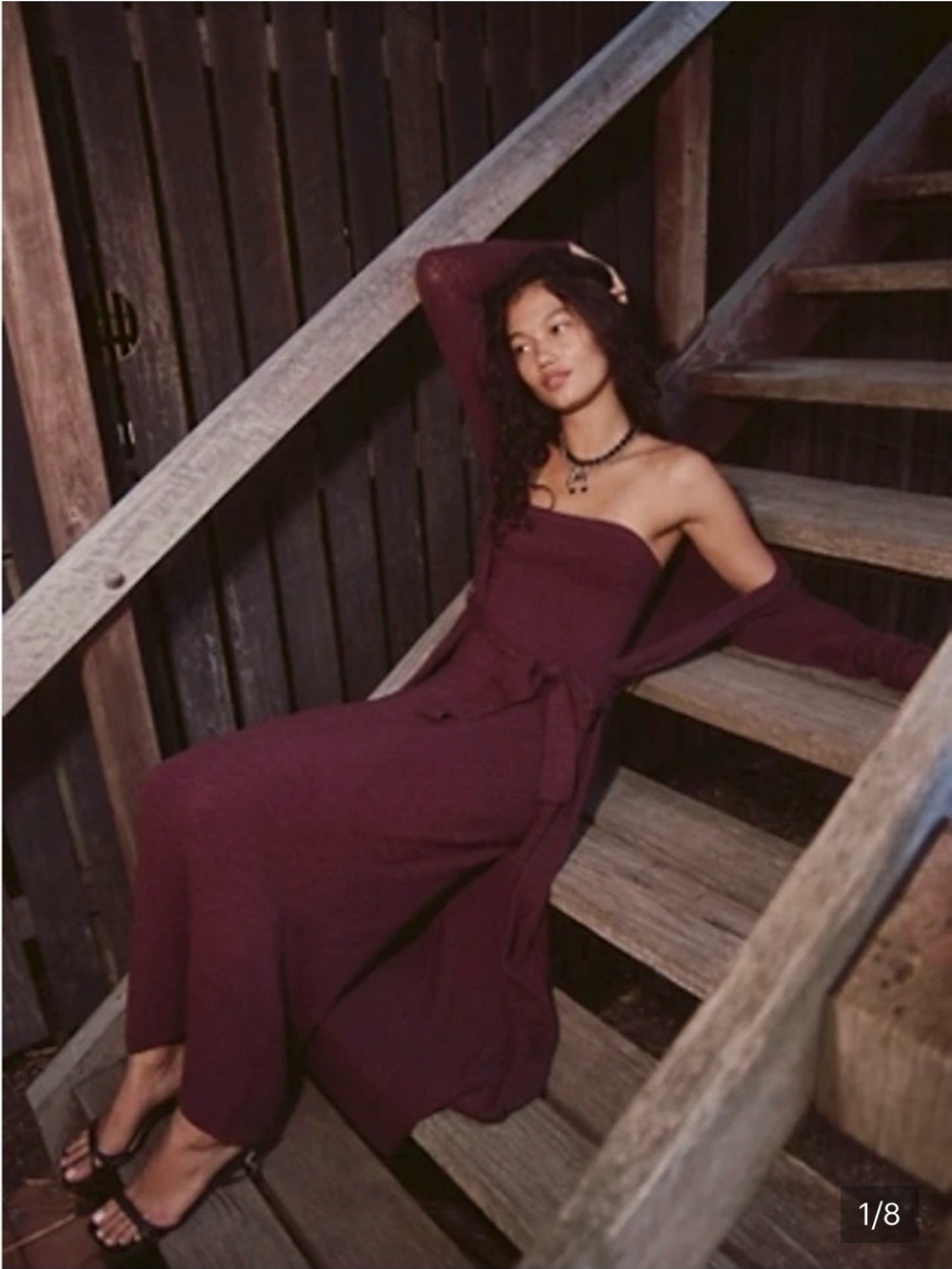 Free People Lottie Sweater Dress Set